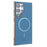 For Samsung Galaxy S25 Ultra 5G Solid Color Plating MagSafe Full Coverage Phone Case(Baby Blue)