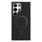 For Samsung Galaxy S25 Ultra 5G Solid Color Plating MagSafe Full Coverage Phone Case(Black)