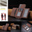 For Samsung Galaxy S25 5G Zipper Horizontal Magnetic Card Bag RFID MagSafe Phone Case(Brown)