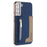 For Samsung Galaxy S25 5G Zipper Horizontal Magnetic Card Bag RFID MagSafe Phone Case(Dark Blue)