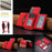 For Samsung Galaxy S25+ 5G Zipper Horizontal Magnetic Card Bag RFID MagSafe Phone Case(Red)