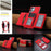 For Samsung Galaxy S25 Ultra 5G Zipper Horizontal Magnetic Card Bag RFID MagSafe Phone Case(Red)