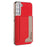For Samsung Galaxy S25 5G Colour Matching Horizontal Magnetic Card Bag RFID MagSafe Phone Case(Red)