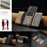 For Samsung Galaxy S25 5G Colour Matching Horizontal Magnetic Card Bag RFID MagSafe Phone Case(Black)