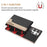 For Samsung Galaxy S25 Ultra 5G Colour Matching Horizontal Magnetic Card Bag RFID MagSafe Phone Case(Black)