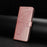 For iPhone 15 Pro Max Butterfly Flutter Pattern Embossed Leather Phone Case(Rose Gold)
