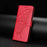 For iPhone 15 Pro Max Butterfly Flutter Pattern Embossed Leather Phone Case(Red)