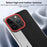 For iPhone 17 Camera Design Diamond Texture Leather PC Phone Case(Red)