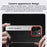 For iPhone 17 Camera Design Diamond Texture Leather PC Phone Case(Black)