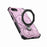 For iPhone 16e J-20 Solid Color MagSafe Magnetic TPU+PC Phone Case(Pink)