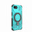 For iPhone 16e J-20 Solid Color MagSafe Magnetic TPU+PC Phone Case(Lake Blue)