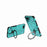 For iPhone 16e J-20 Solid Color MagSafe Magnetic TPU+PC Phone Case(Lake Blue)