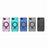 For iPhone 16e J-20 Solid Color MagSafe Magnetic TPU+PC Phone Case(Grey)