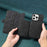 For iPhone 16e Denior B07 MagSafe Detachable Leather Phone Case(Black)