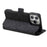 For iPhone 16e Denior B07 MagSafe Detachable Leather Phone Case(Black)