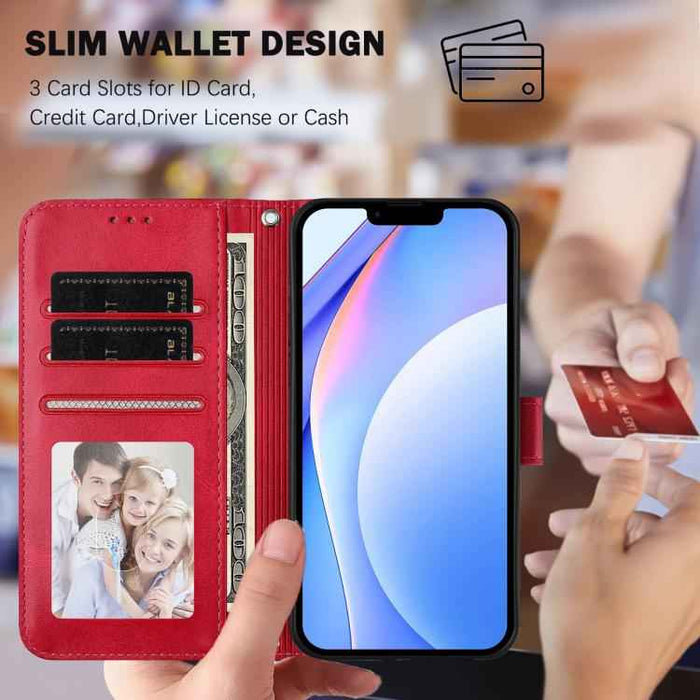 For iPhone 16e Litter Panda Embossing RFID Leather Phone Case with Lanyard(Rose Red)