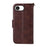 For iPhone 16e Multi-card Slots Crossbody Cowhide Leather Phone Case(Brown)