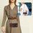 For iPhone 16e Multi-card Slots Crossbody Cowhide Leather Phone Case(Brown)