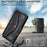 For iPhone 16e Multi-card Slots Crossbody Cowhide Leather Phone Case(Black)