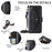 For iPhone 16e Multi-card Slots Crossbody Cowhide Leather Phone Case(Black)