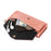 For iPhone 16e Multi-card Slots Crossbody Cowhide Leather Phone Case(Pink)