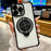 For iPhone 16 Pro Spinning Top Holder Phone Case(Black)