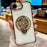 For iPhone 16e Spinning Top Holder Phone Case(Desert Gold)
