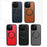 For iPhone 15 Litchi Texture PU MagSafe Back Cover Phone Case(Red)