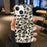 For iPhone 15 Leopard MagSafe Dual-side Laminating IMD Phone Case(Black Brown)