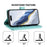 For iPhone 17 Pro Max Butterfly Love Flower Multi-card Zipper Wallet Leather Phone Case(Mint Green)