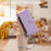 For iPhone 16 Pro Butterfly Love Flower Multi-card Zipper Wallet Leather Phone Case(Light Purple)