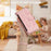 For iPhone 15 Butterfly Love Flower Multi-card Zipper Wallet Leather Phone Case(Pink)
