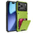 For iPhone 17 Pro Max Scratch-Resistant Shockproof Heavy Duty Rugged Armor Phone Case(Green)