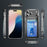 For iPhone 17 Pro Max Crystal Clear Card Slot PC Hybrid TPU Phone Case(Transparent)