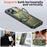For iPhone 17 Pro Max Metal 360 Degree Rotation Holder MagSafe Phone Case(Olive Green)
