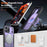 For iPhone 17 Pro Max Metal 360 Degree Rotation Holder MagSafe Phone Case(Purple)