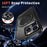 For iPhone 16 Pro Metal 360 Degree Rotation Holder MagSafe Phone Case(Black)
