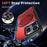 For iPhone 16 Pro Metal 360 Degree Rotation Holder MagSafe Phone Case(Red)