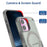 For iPhone 17 Armor Magsafe Holder PC Hybrid TPU Phone Case(Grey)