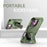 For iPhone 17 Armor Magsafe Holder PC Hybrid TPU Phone Case(Army Green)