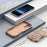 For iPhone 17 Armor Magsafe Holder PC Hybrid TPU Phone Case(Desert Gold)