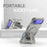 For iPhone 17 Air Armor Magsafe Holder PC Hybrid TPU Phone Case(Grey)