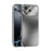 For iPhone 17 Pro Max ABEEL Heat Dissipation Frosted MagSafe Phone Case with Lens Film(Silver)