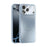 For iPhone 17 Pro Max ABEEL Heat Dissipation Frosted MagSafe Phone Case with Lens Film(Light Blue)