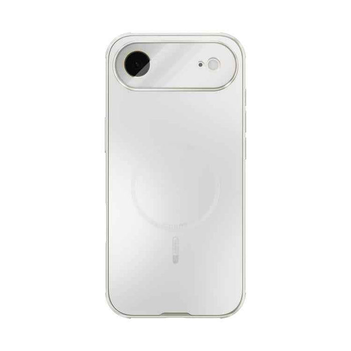 For iPhone 17 Air ABEEL Heat Dissipation Frosted MagSafe Phone Case with Lens Film(White)