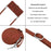 For iPhone 17 Air Skin Feel Heart Embossed Leather Phone Case with Long Lanyard(Brown)
