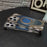 For iPhone 16 Pro Metal Frameless 360 Degree Rotation Holder MagSafe Phone Case(Titanium Color)