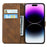 For iPhone 17 Pro Max Retro Skin Feel Butterflies Embossing Horizontal Flip Leather Phone Case(Brown)