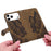 For iPhone 17 Pro Max Retro Skin Feel Butterflies Embossing Horizontal Flip Leather Phone Case(Brown)