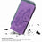 For iPhone 17 Pro Retro Skin Feel Butterflies Embossing Horizontal Flip Leather Phone Case(Purple)
